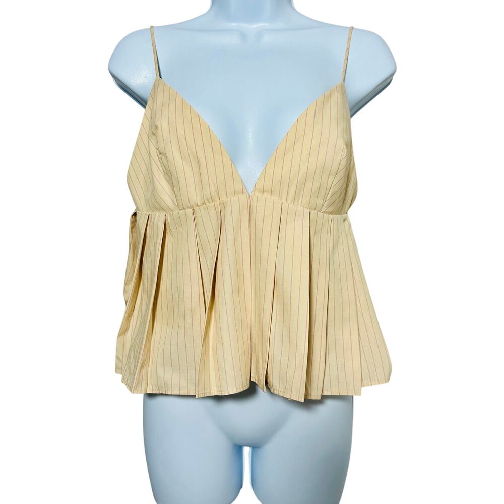 Zara Pleated Tank Top - Picture 7 of 10